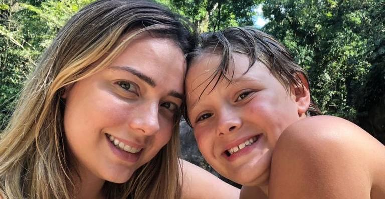 Carol Dantas faz declaração para Davi Lucca: ”Será sempre o meu bebê”