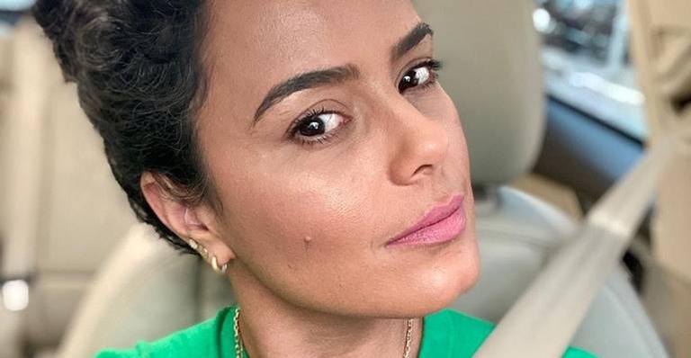 Luciele Di Camargo exibe processo de transição capilar e comemora: ”Vencendo”