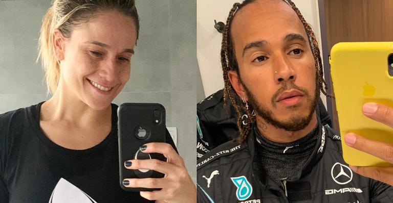 Fernanda Gentil relembra entrevista com Lewis Hamilton: ”Nunca vou esquecer”