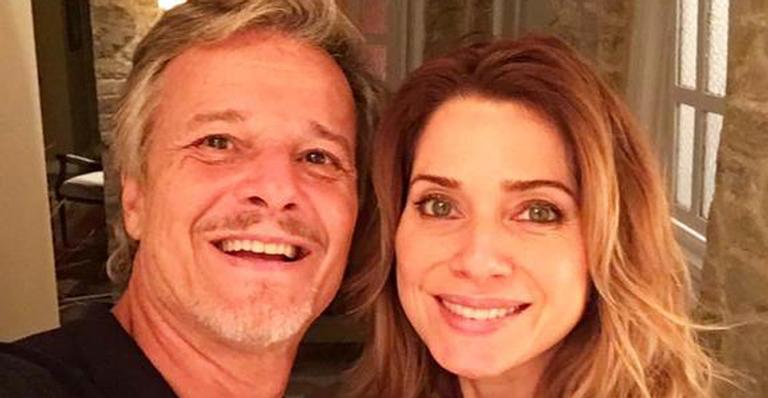 Leticia Spiller parabeniza o ex-marido, Marcello Novaes: ”Merece toda felicidade do mundo”