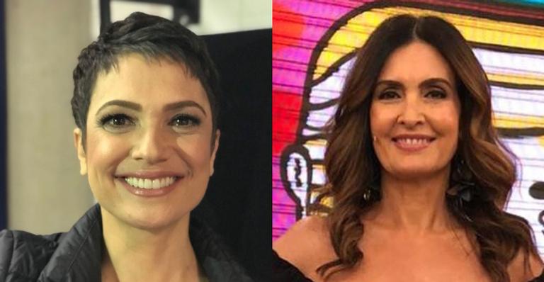 Após receber homenagem, Sandra Annenberg comenta amizade com Fátima Bernardes