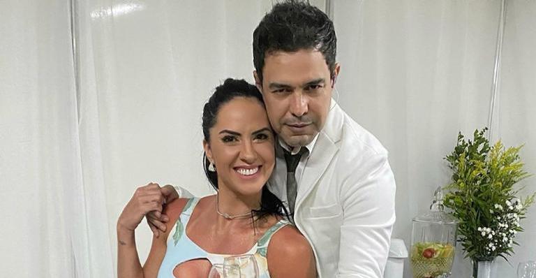 Graciele Lacerda dá detalhes de festa surpresa que preparou para Zezé Di Camargo