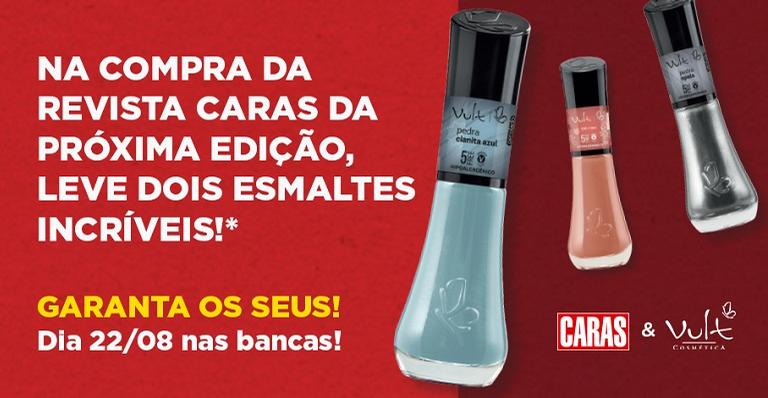 CARAS e Vult presenteiam os leitores com um brinde especial!