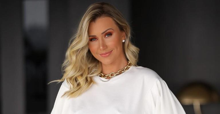 Ana Paula Siebert relembra cliques com o barrigão de grávida: ”Saudades de sentir os chutinhos”