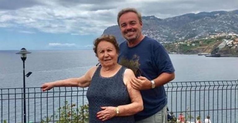 Perfil de Gugu Liberato celebra 91 anos da mãe do apresentador: ”Quero te ver sorrir, sempre”