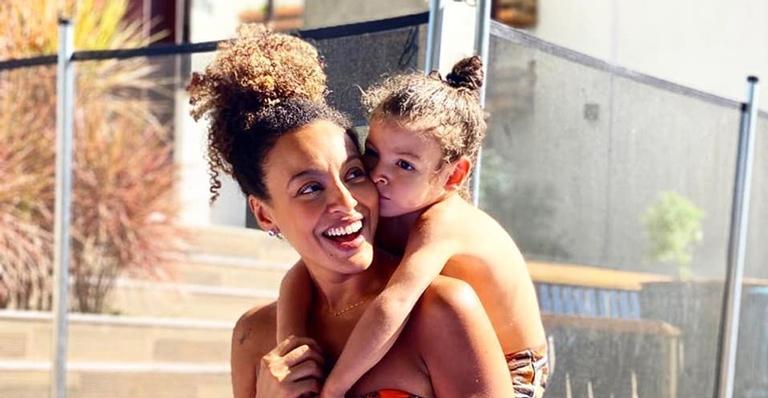 Sheron Menezzes se declara ao filho, Benjamin: ”Tenho o mundo”