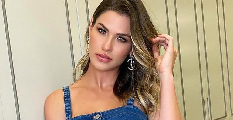 Andressa Suita exibe look estiloso e aposta em acessórios grifados de mais de R$27 mil