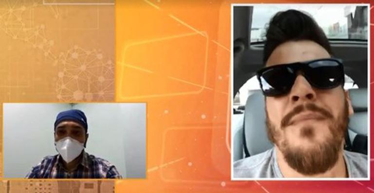 Irmão de Cauan fala sobre estado de saúde do cantor: ”Paciente muito grave”