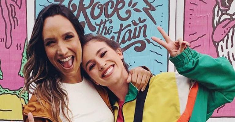 Laryssa Ayres comenta sobre a primeira vez que viu a namorada, Maria Maya, e se declara
