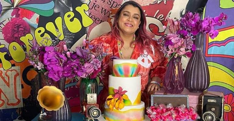 Preta Gil relembra festa de aniversário e reflete: ”Obrigada por sempre estarem comigo”