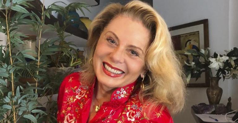 Vera Fischer relembra festa de aniversário de seus 51 anos: ”Saudades”