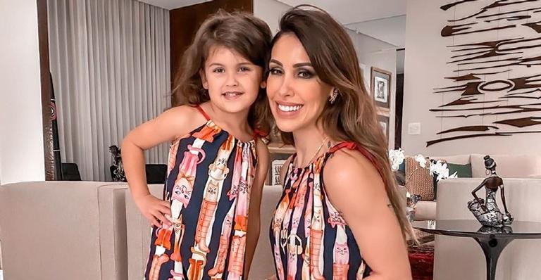 Bella Falconi faz mais uma homenagem para a primogênita: ”5 anos de pura alegria”
