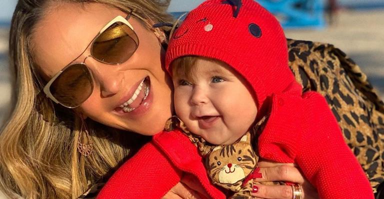 Claudia Leitte exibe detalhes da festa de 1 ano da caçula e encanta web