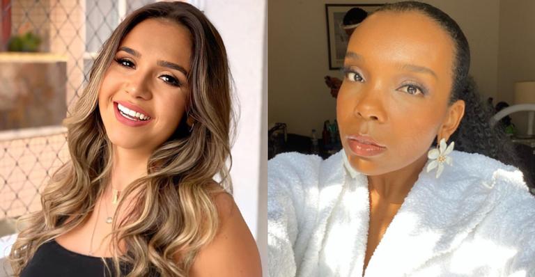 Gizelly Bicalho recebe flores de Thelminha e se emociona: ”Isso que é amizade”