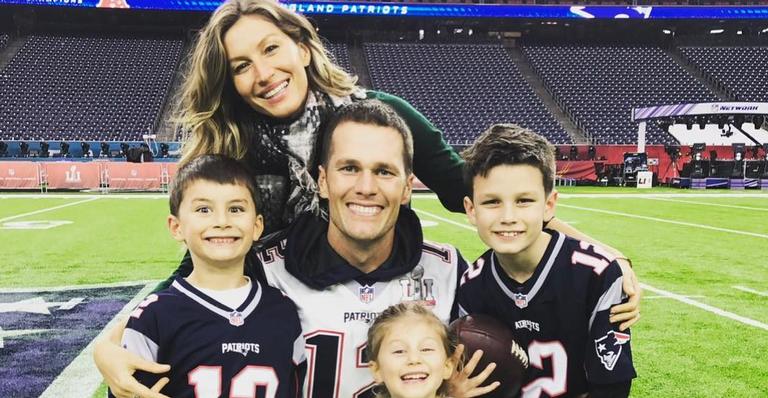 Gisele Bündchen faz homenagem emocionante para o enteado: ”Muita sorte de ter você”
