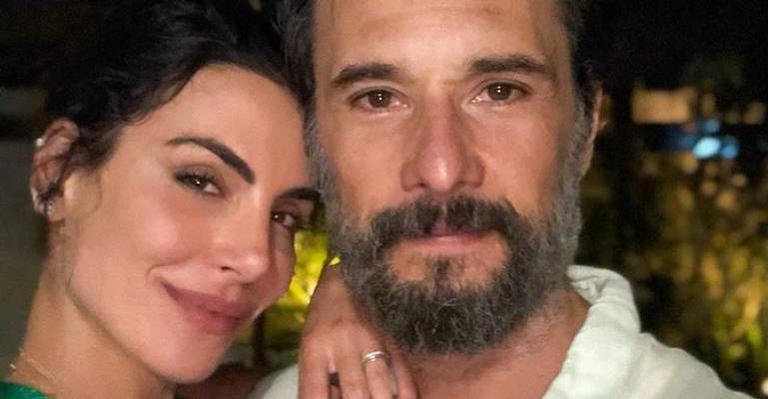 Mel Fronckowiak faz declaração de amor para Rodrigo Santoro e relembra início do relacionamento