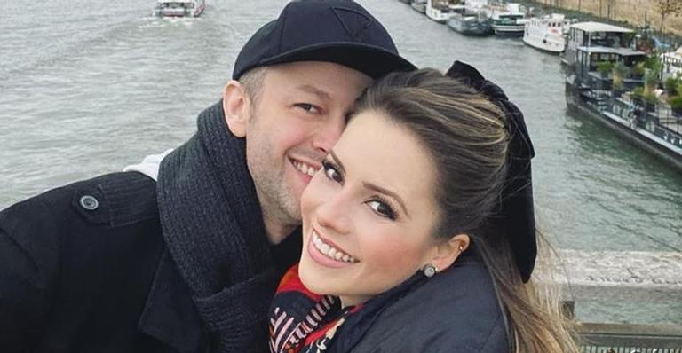 Em dia de frio, Sandy relembra viagem com marido, Lucas Lima