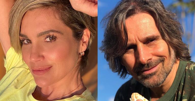 Flávia Alessandra faz homenagem para Murilo Rosa: ”Nem mesmo a distância me fará esquecer de você”