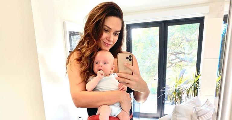 Após infecção mamária, Fernanda Machado lamenta dor na coluna: ”Não é mole não”
