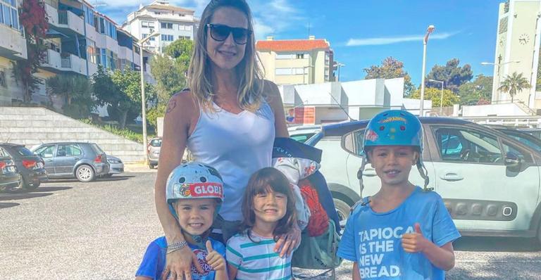Luana Piovani curte lindo passeio ao lado da família: ”Que lugar, que luz!”