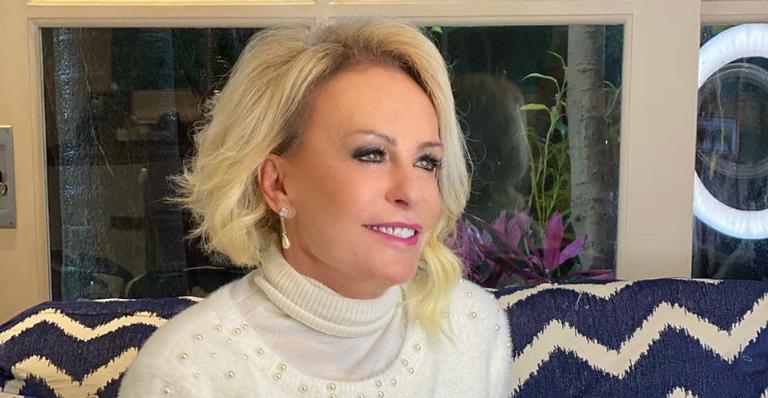 Ana Maria Braga mostra bastidores de programa: ”Aqui da minha casa para a sua!”