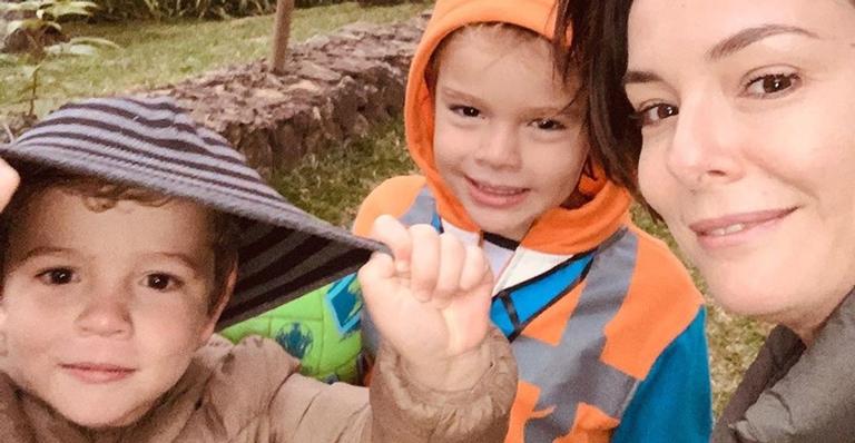 Regiane Alves celebra aniversário de cinco anos do filho, Antônio: ”Meu maior presente”