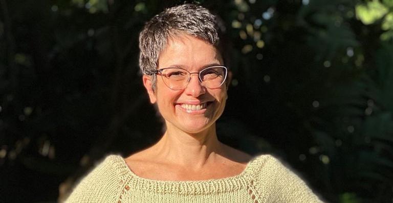 Sandra Annenberg diz que está tricotando durante pandemia: ”Momento ideal”