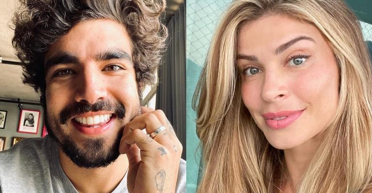Caio Castro posta foto com Grazi Massafera e fãs elogiam: ”Muita Beleza”