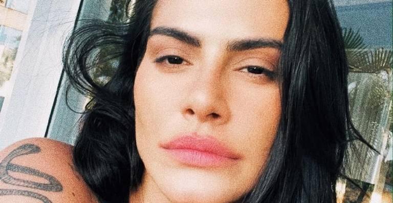 Cleo mostra penteado inspirado em Renata Vasconcellos: ”Musa”