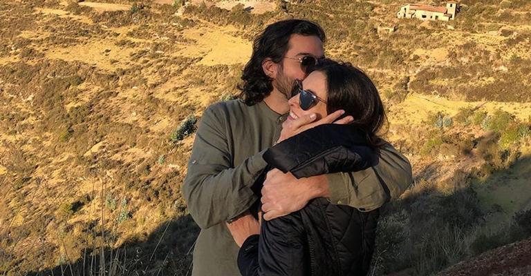 Fátima Bernardes relembra viagem a Portugal com o namorado, Túlio Gadêlha