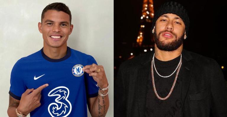 Neymar Jr. se despede de Thiago Silva com bela homenagem: ”Sentirei saudade”