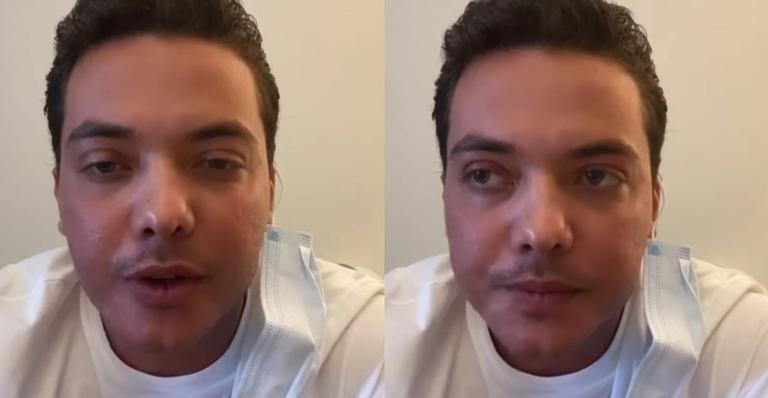 Wesley Safadão revela que testou positivo para o coronavírus e tranquiliza os fãs