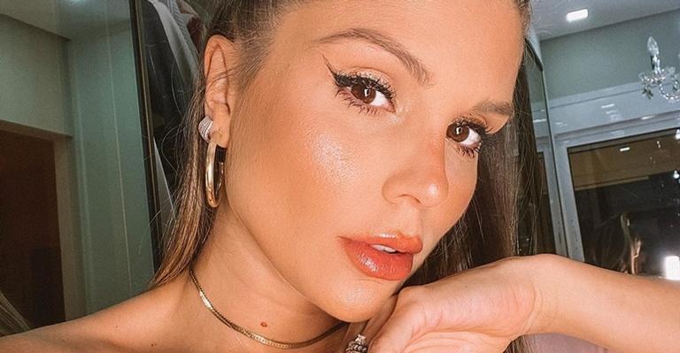 Na reta final da gestação, Flávia Viana reflete sobre a vida: ”Nosso hoje é um presente de Deus”
