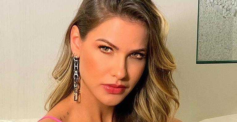 Andressa Suita aposta em look country grifado de mais de R$ 65 mil para live do Gusttavo Lima