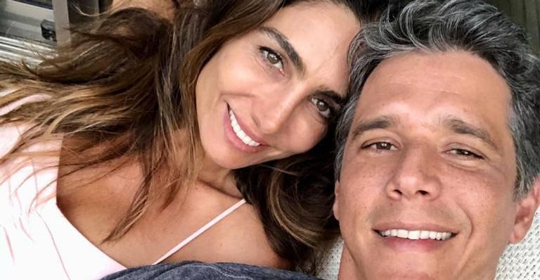 Marcio Garcia presta homenagem para a esposa no Dia da Nutricionista