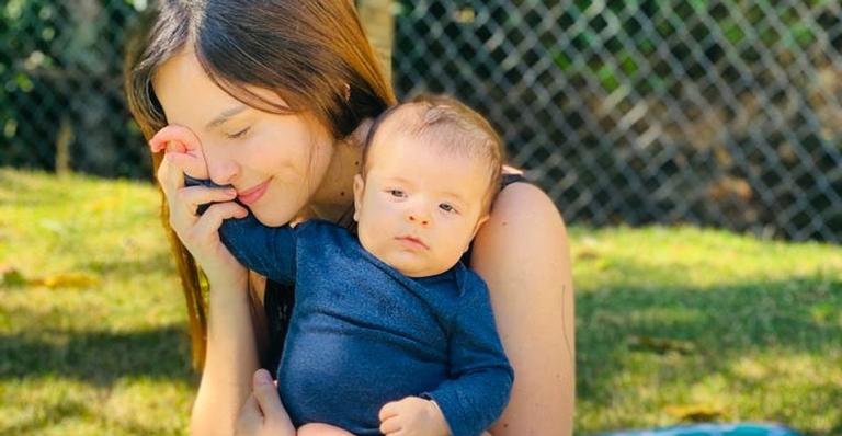 Titi Müller explode o fofurômetro ao posar com o filho, Benjamin: ”Parceirinho”