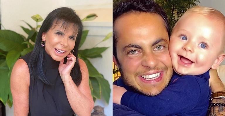 Gretchen se derrete pelo filho, Thammy Miranda: ”Alegria da nossa família”