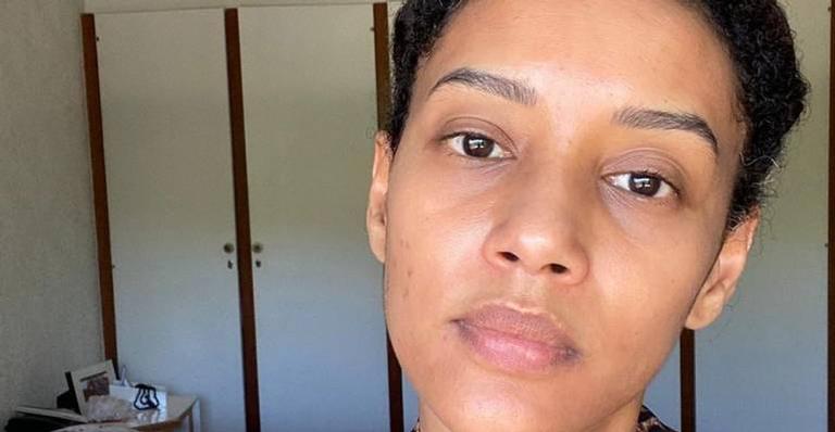 Taís Araújo posta foto sem maquiagem e faz desabafo sincero: ”Essa também sou eu”