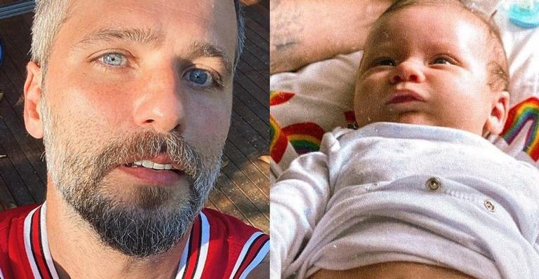 Bruno Gagliasso faz declaração ao filho, Zyan: ”São dois meses da mais pura e louca alegria”
