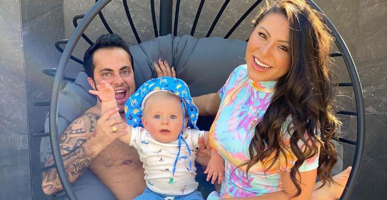Andressa Ferreira compartilha lindo clique em família: ”Celebrar!”