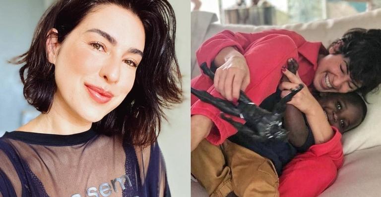 Fernanda Paes Leme revela qual foi sua reação ao saber que seria madrinha de Bless: ”Chorei muito”