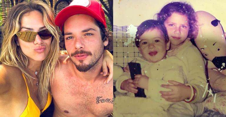 Giovanna Ewbank relembra momento da infância ao lado do irmão, Luca: ”Te amo”