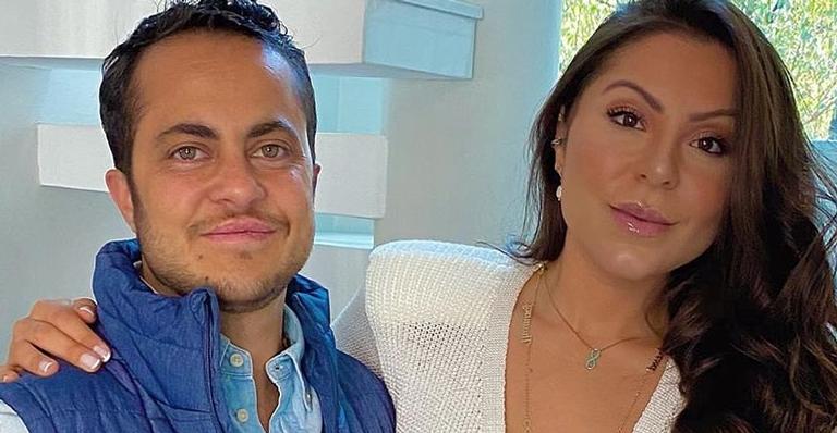 Andressa Ferreira surge trocando beijos com Thammy Miranda em momento íntimo: ”Que homem!”