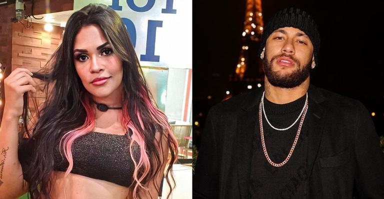 Ex-BBB Flayslane fala sobre affair com Neymar Jr.: ”De novo, não”