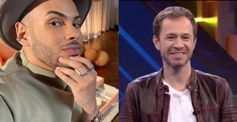 Hugo Gloss e Tiago Leifert discutem na web: ”Vá aprender a apresentar um reality”