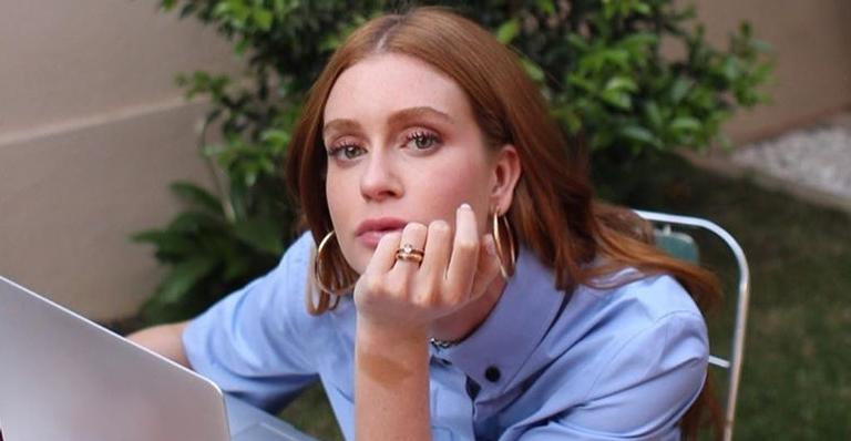 Marina Ruy Barbosa posa belíssima de sutiã e exibe barriga trincada: ”Deusa”