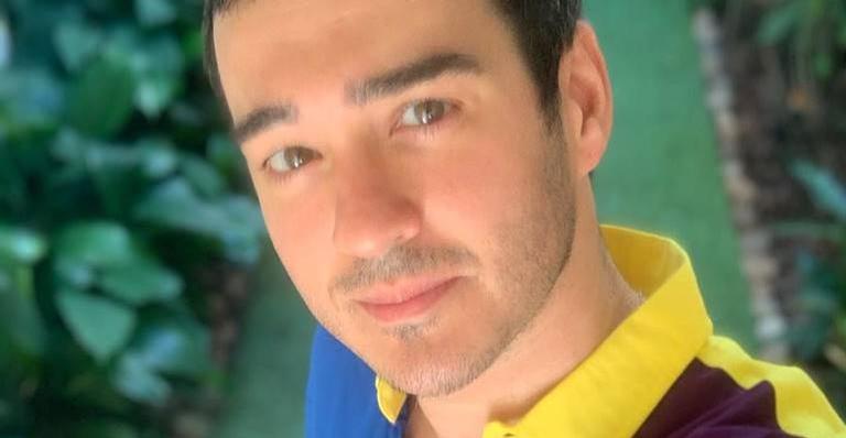 Marcos Veras celebra volta ao trabalho nos estúdios após 8 meses: ”Feliz demais, porém atento”