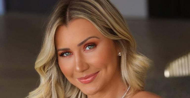 Ana Paula Siebert encanta ao mostrar novos cliques da filha: ”Fotos que acalma meu coração”