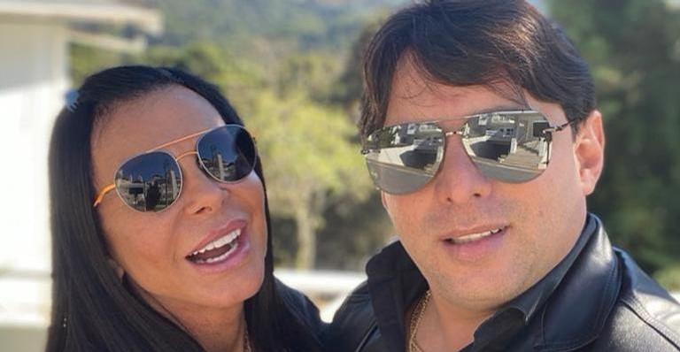 Gretchen faz homenagem cheia de amor ao noivo Esdras de Souza: ”Parabéns por mais essa conquista”