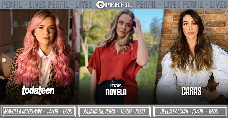 De Bella Falconi a Leona Cavalli e muito mais. Veja a agenda de lives da Editora Perfil